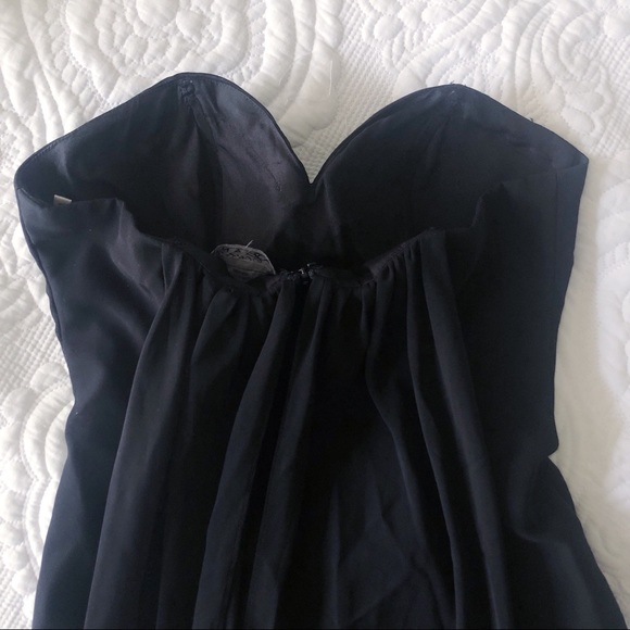 Faviana Couture 6428 Chiffon Strapless Sweetheart Evening Dress - Picture 7 of 8